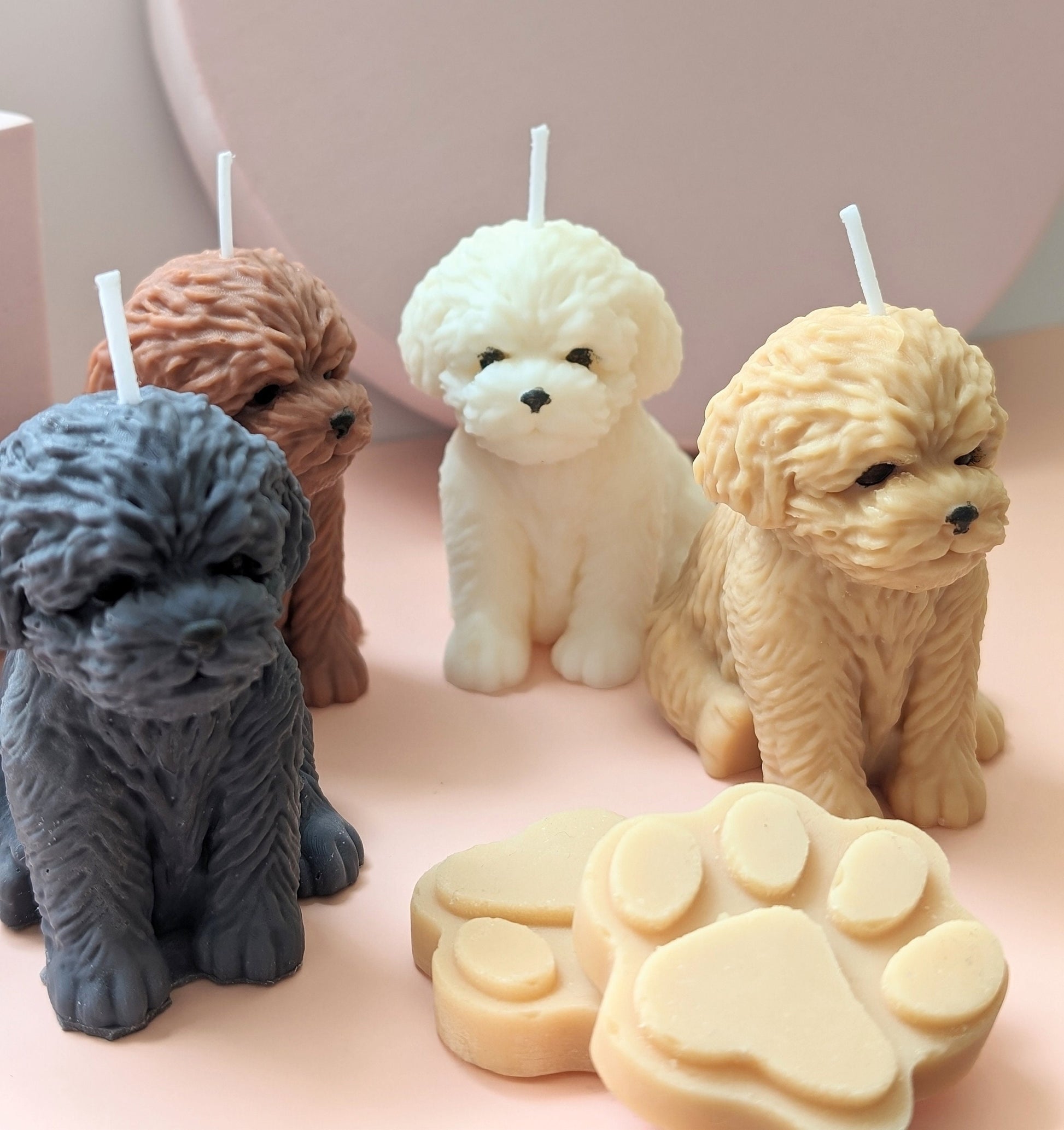 Dog Candle gift. Cockpoo dog decor candle. - My Store