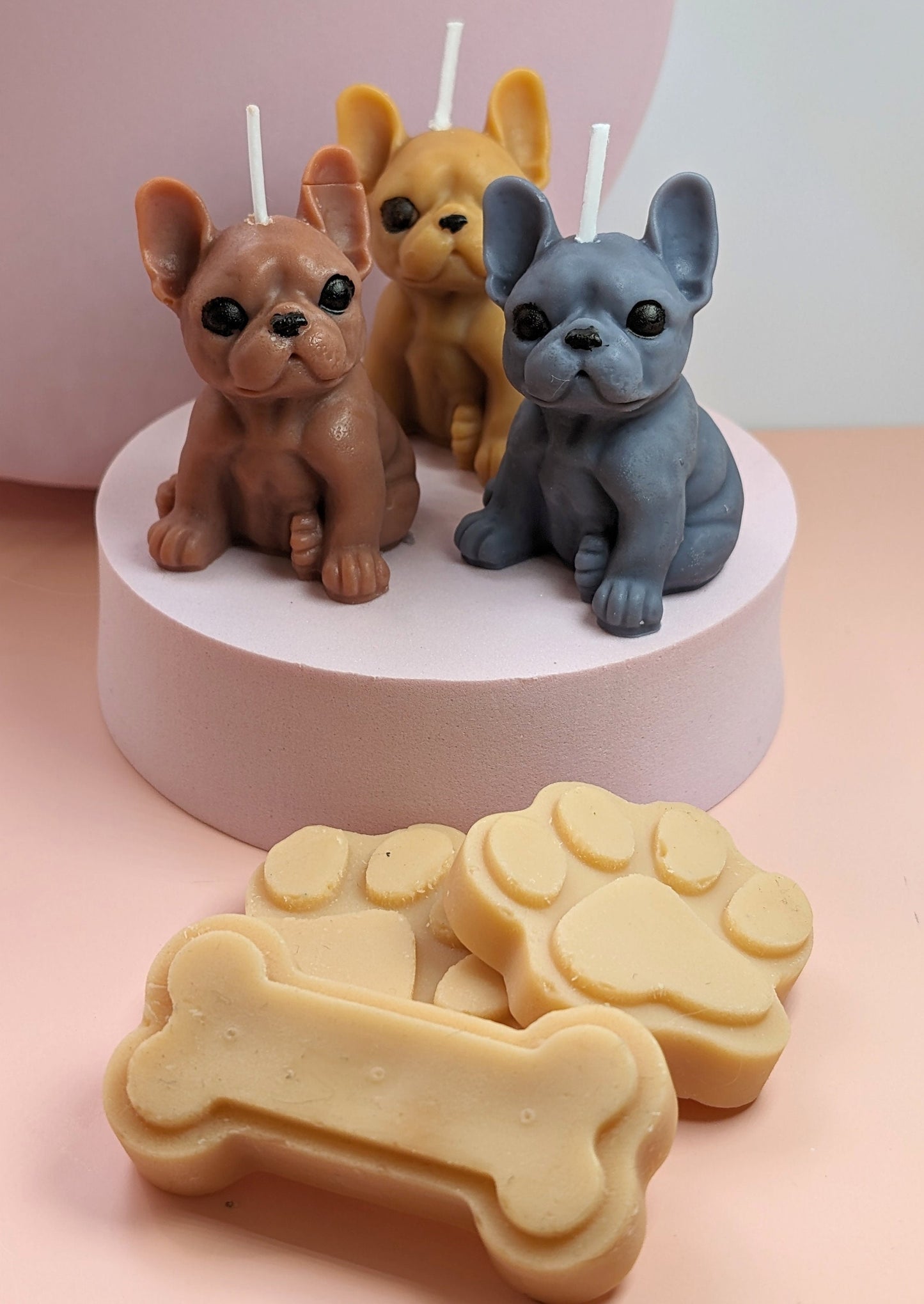 Candle. Frenchie candle. French bulldog. Bulldog gift. Cute french bulldog. Candle gift. - My Store