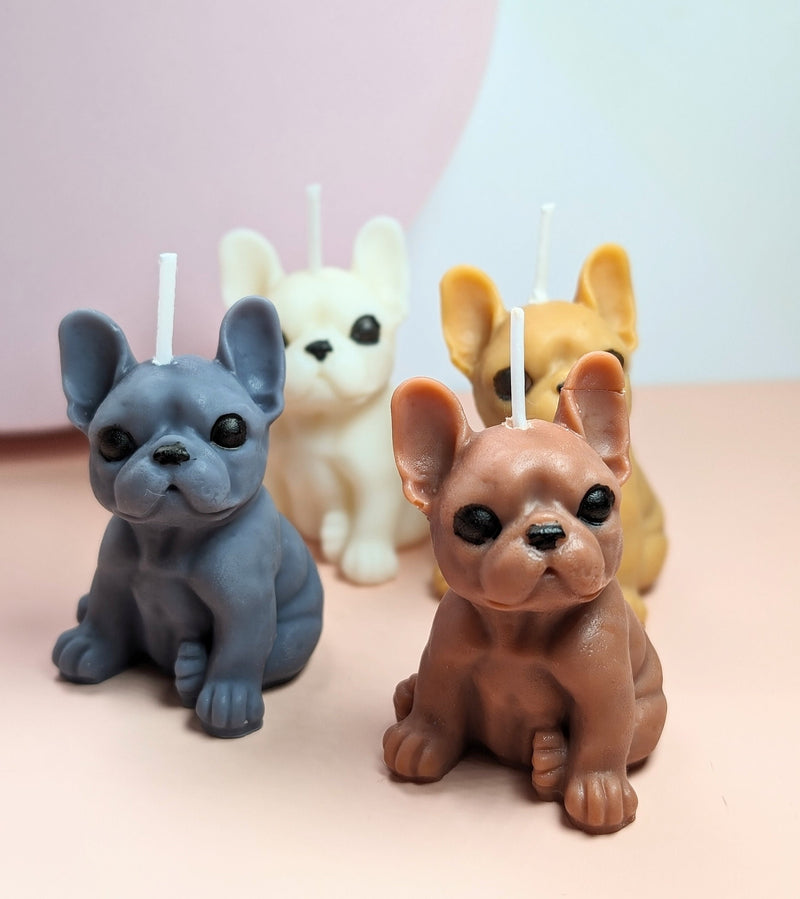 Candle. Frenchie candle. French bulldog. Bulldog gift. Cute french bulldog. Candle gift. - My Store
