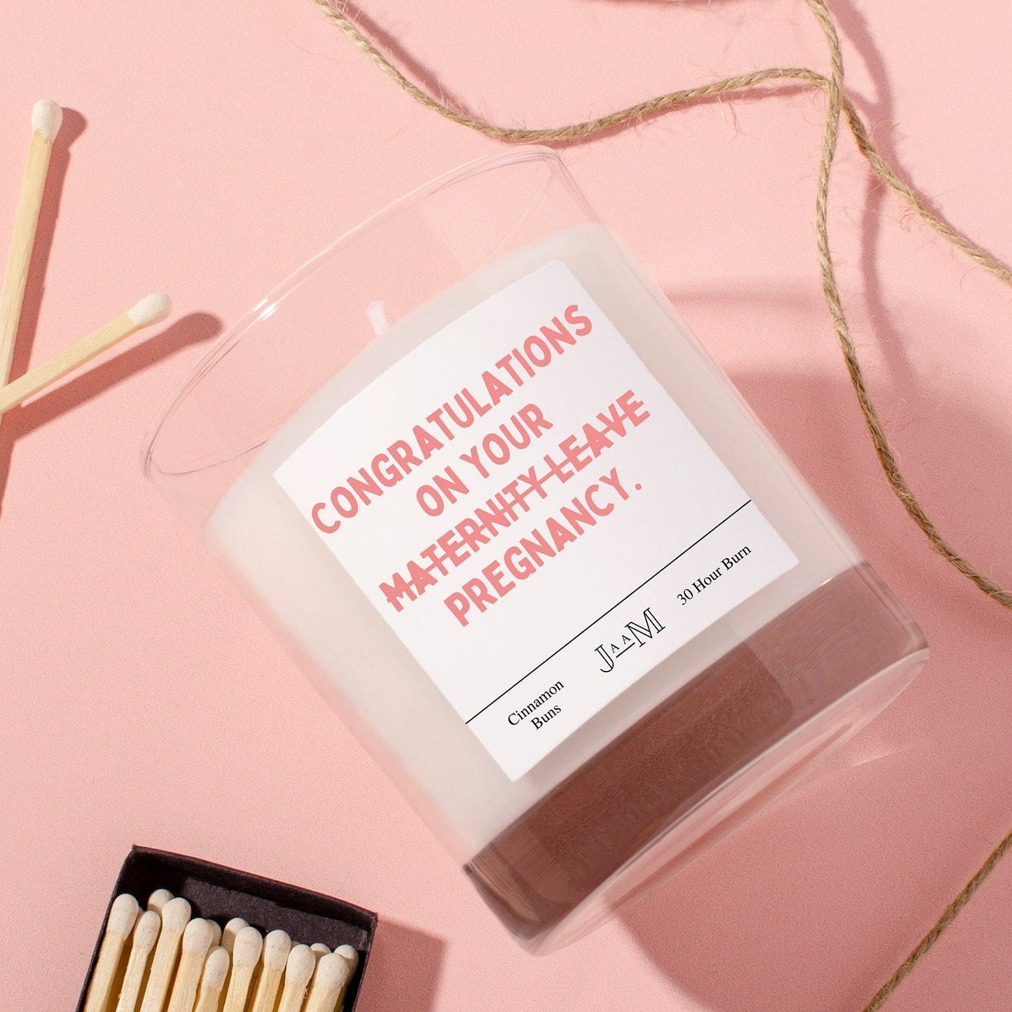 Maternity leave. Smells like maternity. Colleague pregnancy gift.Pregnancy gift. - My Store