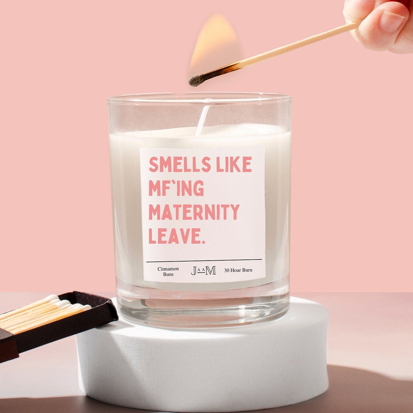 Maternity leave. Smells like maternity. Colleague pregnancy gift.Pregnancy gift. - My Store