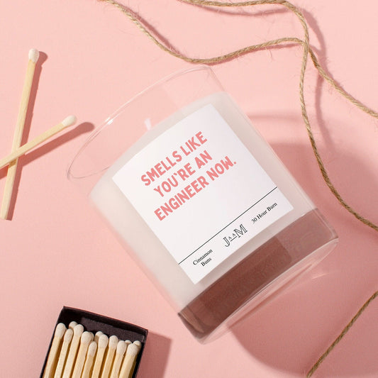 Smells Like An Engineer Now Candle