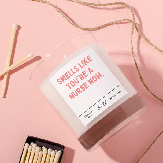 Nurse gift. New nurse. Qualified nurse. Smells like nurse. Candle gift. - My Store