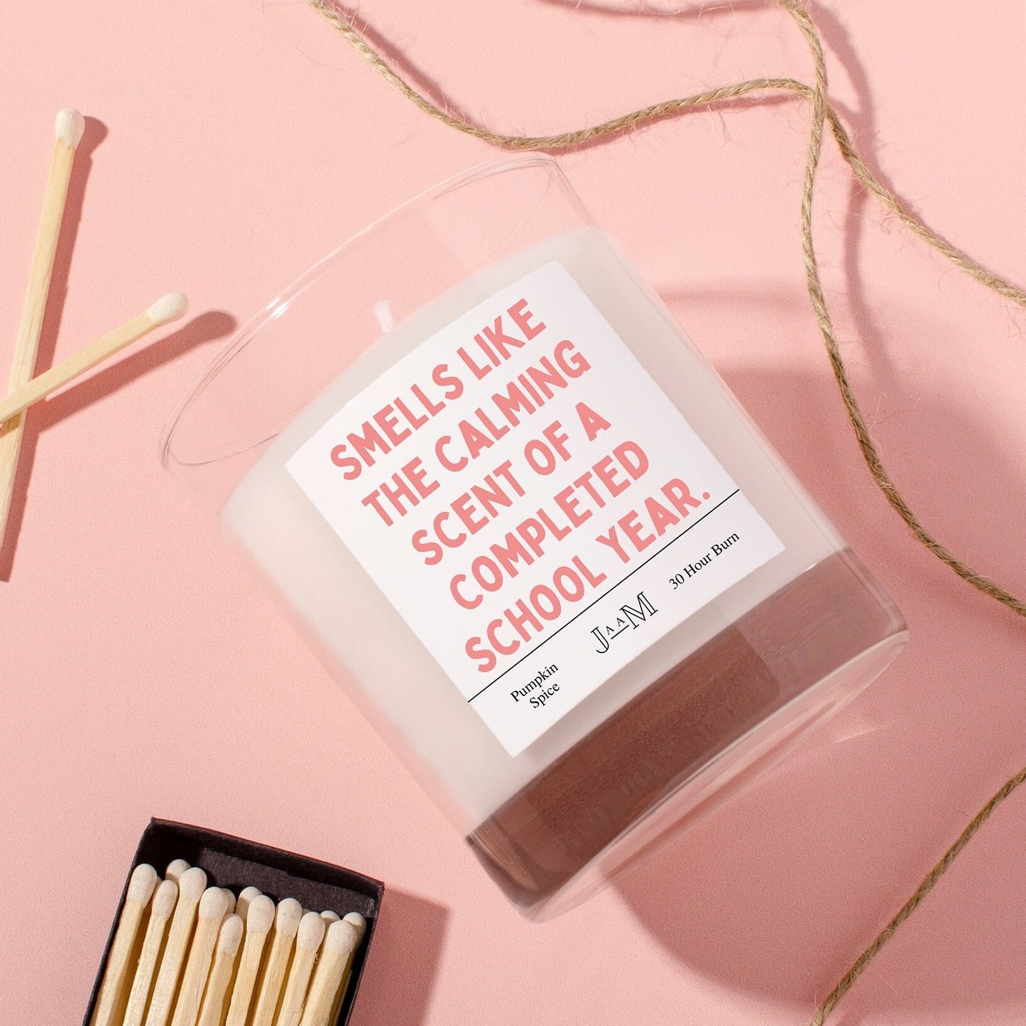 Teacher gift. End of year gift. Candle. Relaxing gift teacher. Completed school year gift. Teacher gift box - My Store