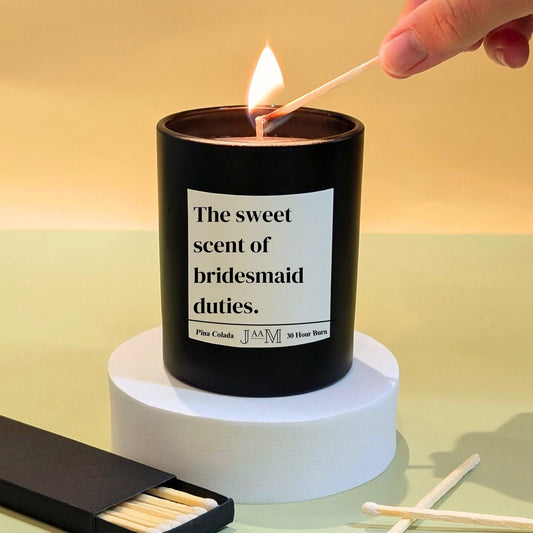 Bridesmaid gift. Bridesmaid duty. Bridesmaid proposal. Candle for her. Bridesmaid for her gift. - My Store