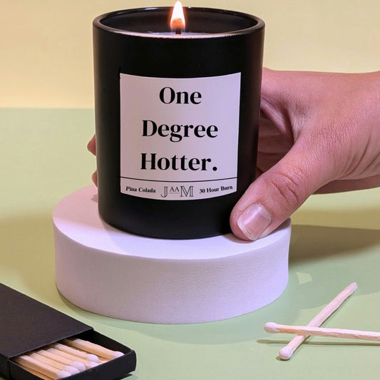 Graduation gift. cheeky graduation candle one degree hotter. - My Store