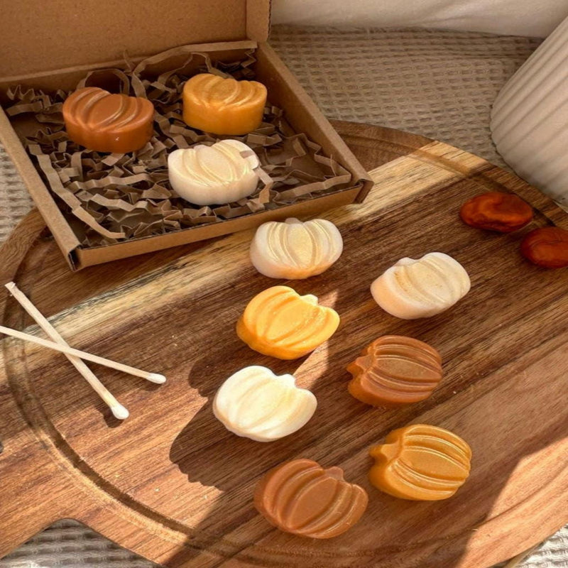 Cinnamon & Vanilla pumpkin wax melts. Autumn decor