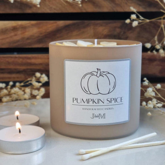 Pumpkin spice candle. Pumpkin candle. Autumn candle. Autumn scent - My Store