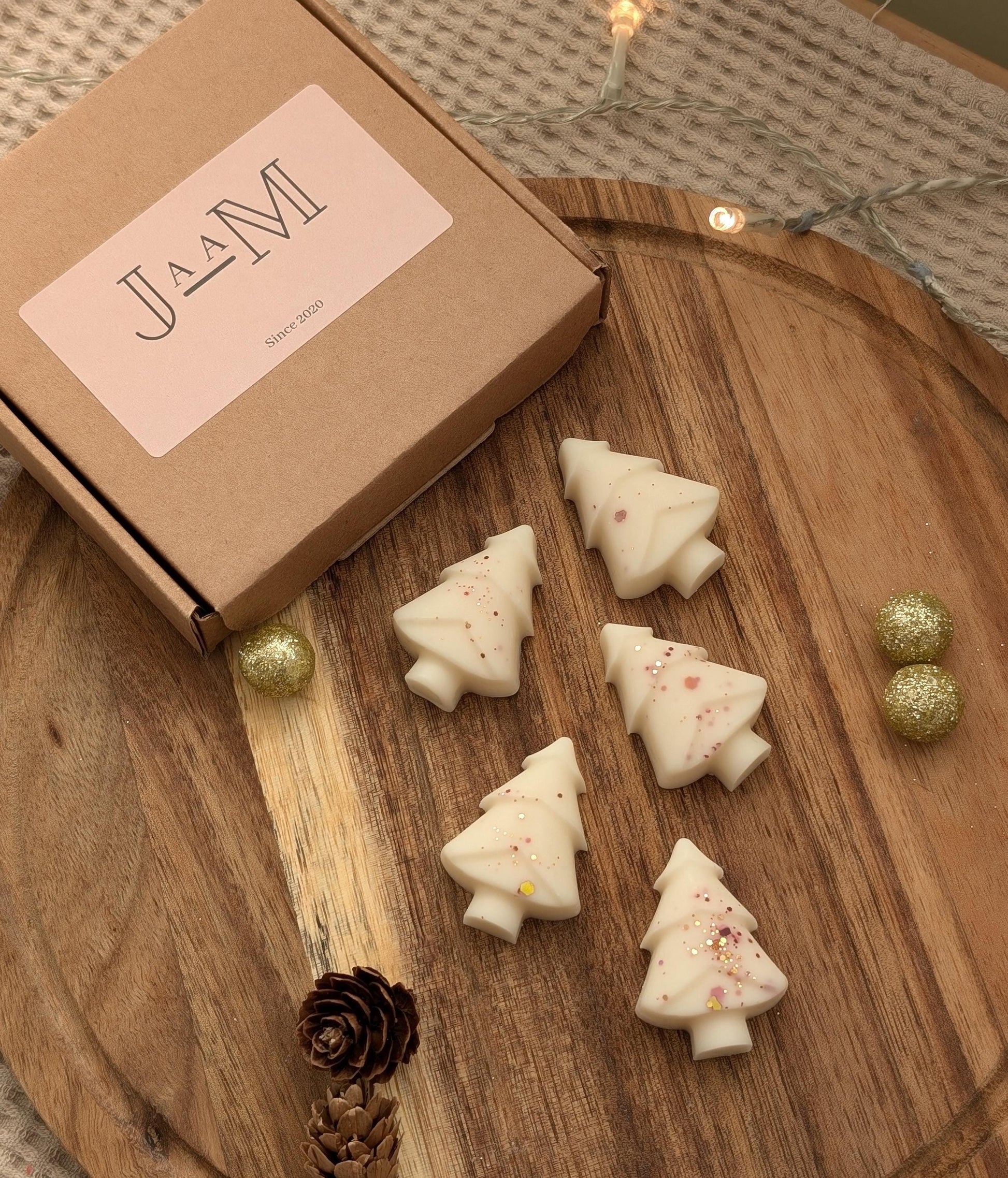 White christmas wax melts. Christmas wax melts. Christmas decor wax melts. White Wax melt gift set - My Store