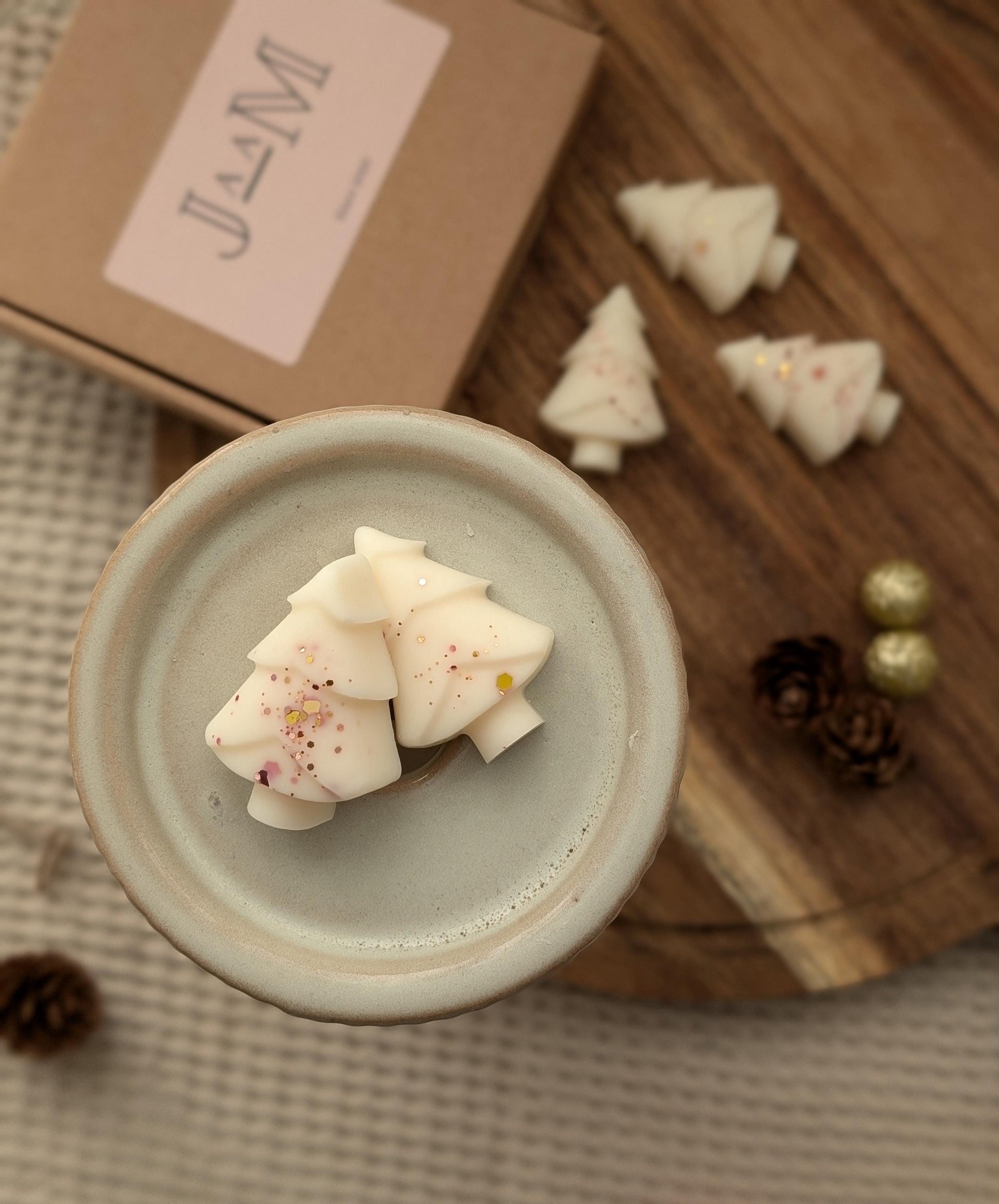 White christmas wax melts. Christmas wax melts. Christmas decor wax melts. White Wax melt gift set - My Store