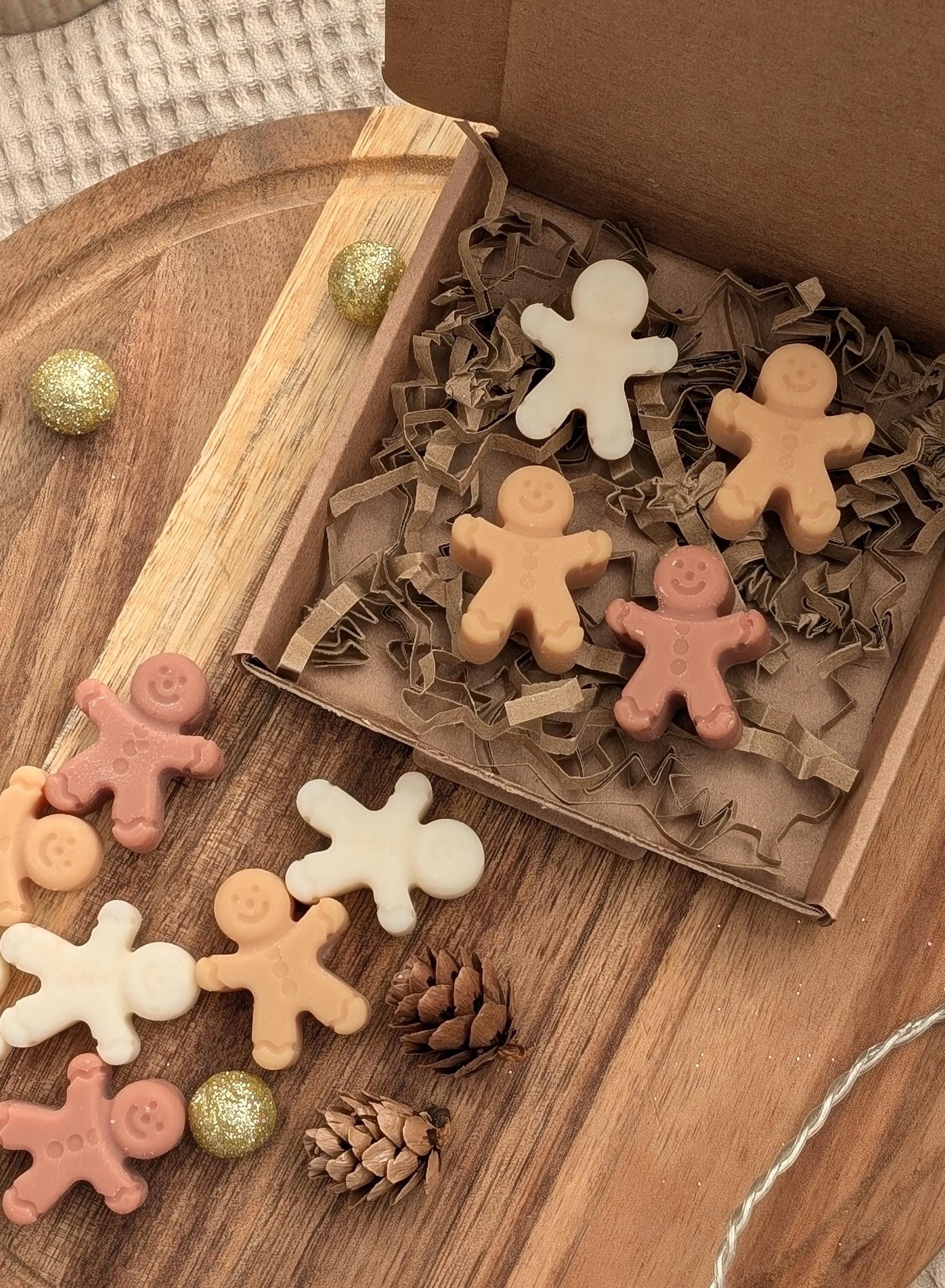 Gingerbread wax melts. Christmas. Wax melt selection box. Christmas wax melts. Christmas home decor. Cute wax melts - My Store