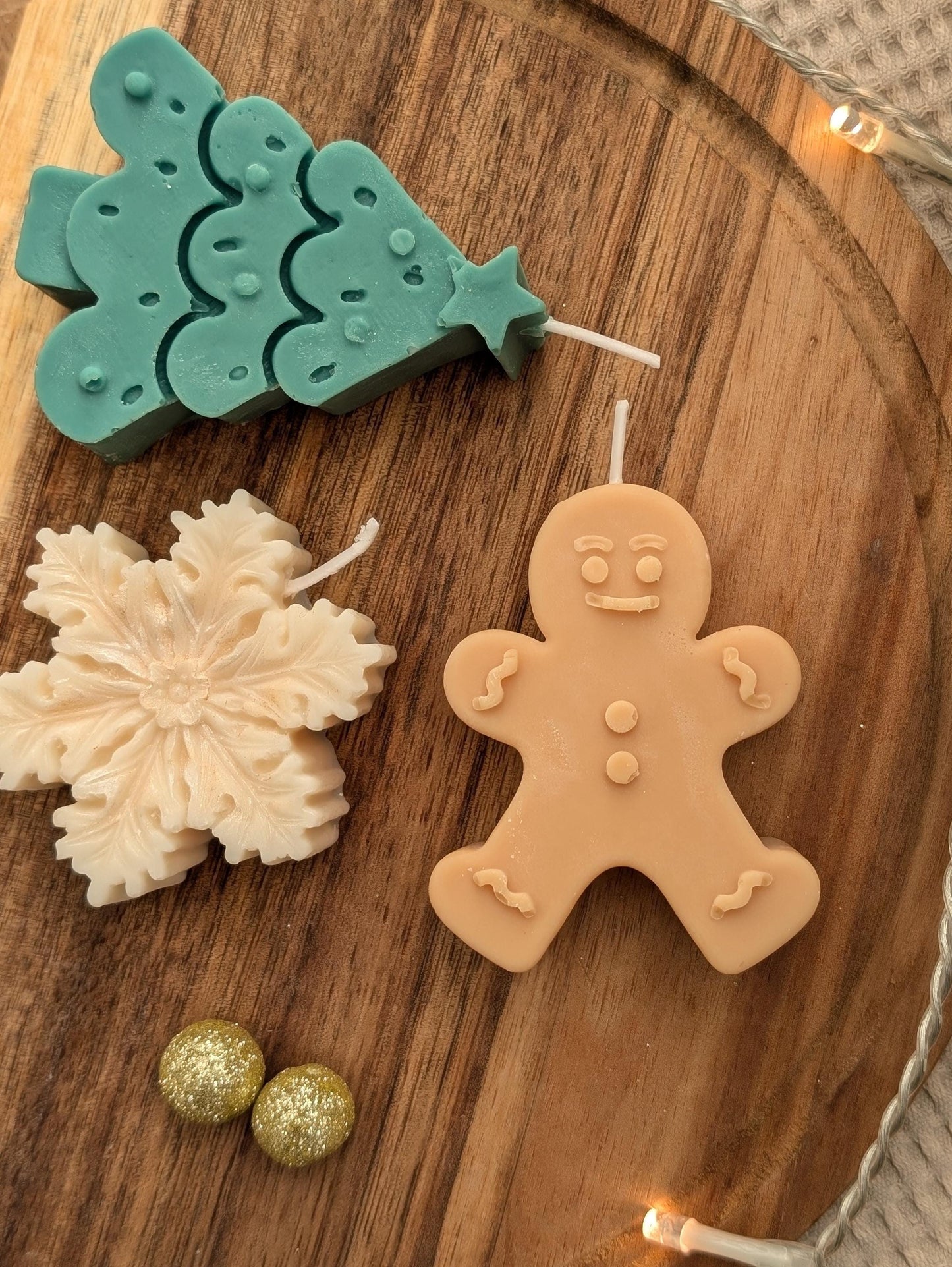 Christmas gift box. Christmas decor candle. Christmas candle set. candle. Christmas gift set. Christmas tree. Christmas gift. - My Store