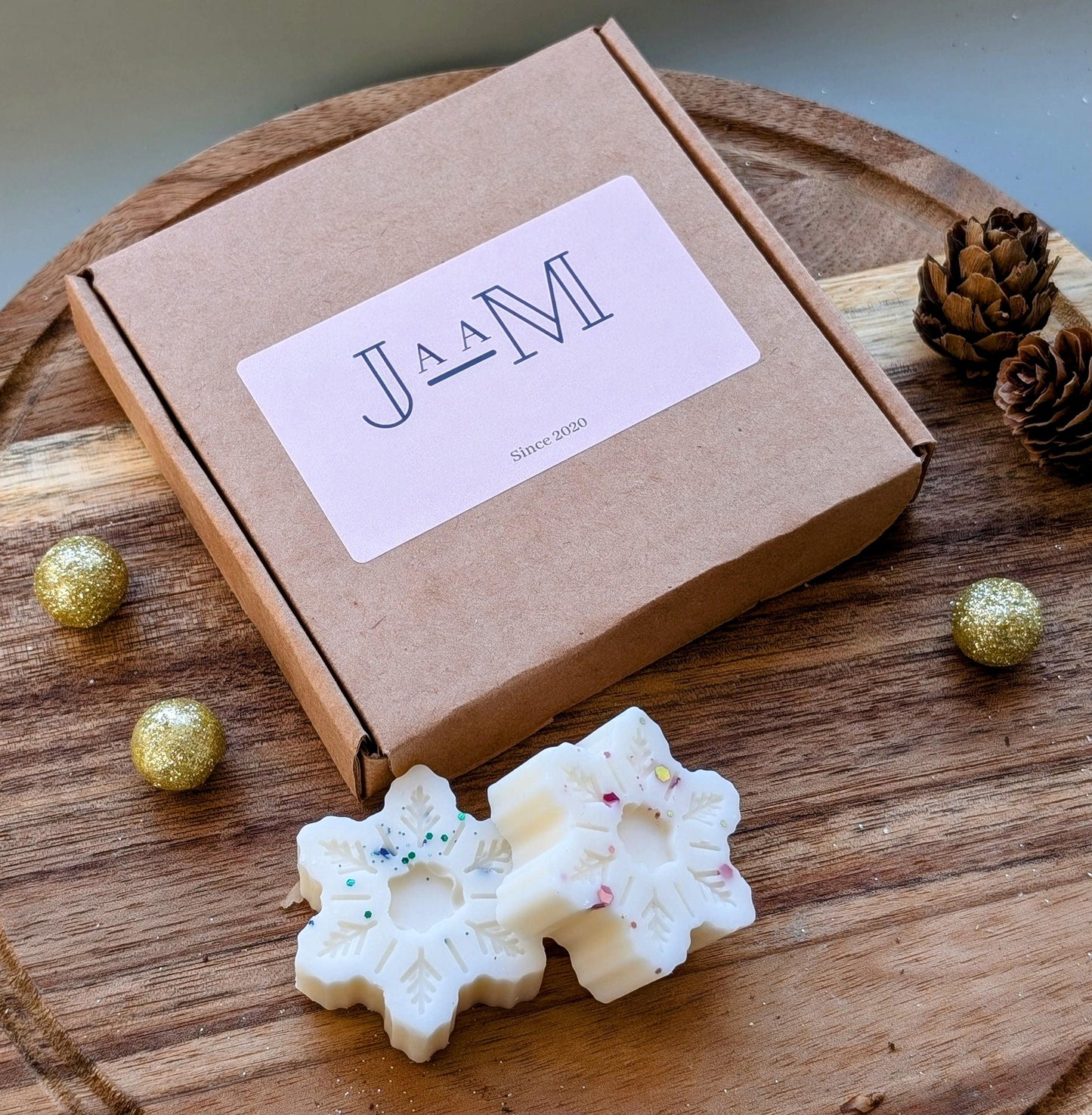 Snowflake wax melts. Christmas wax melts. Christmas decor wax melts. Snowflake decor. Wax melt gift set - My Store